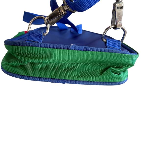 Vintage United Colors of Benetton Mini Backpack 90s Y2K Primary Colors Kidcore - Picture 10 of 11